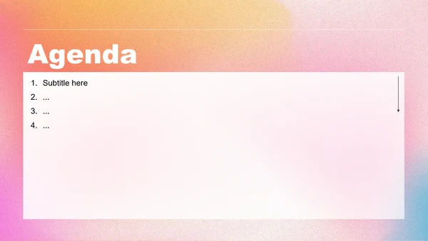 粉色弥散简约风七夕活动提案PPT主题