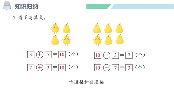 新人教版数学一年级上册5.21 整理和复习课件（55张PPT)