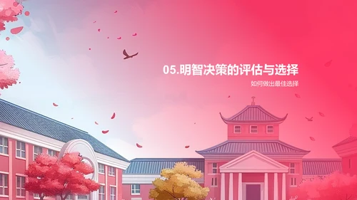 硕士学位就业导航PPT模板