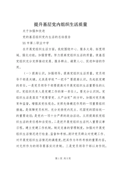 提升基层党内组织生活质量 (4).docx