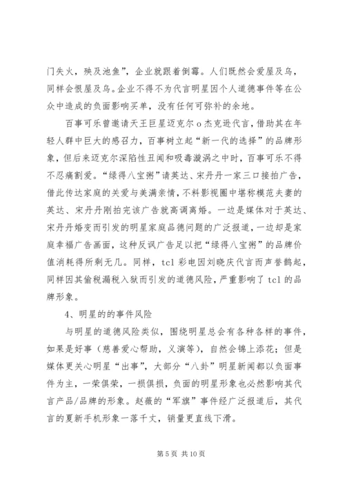 品牌形象代言分析报告 (4).docx