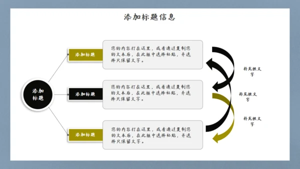 英雄射箭国漫中国风通用PPT模板