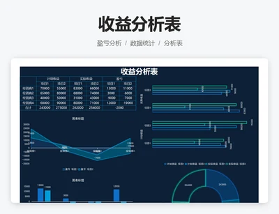 收益分析表