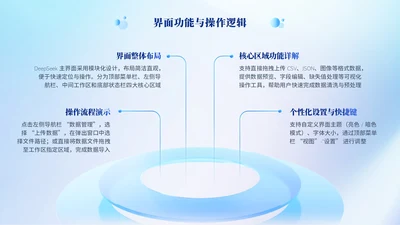 蓝色科技风Deepseek使用技巧PPT模板