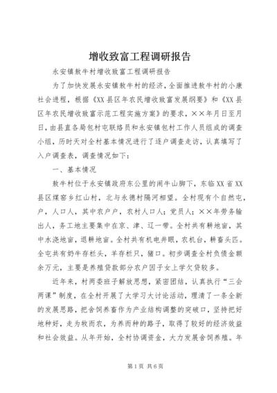 增收致富工程调研报告 (4).docx