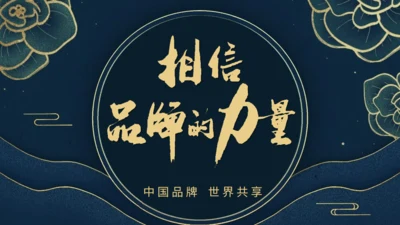 中国品牌民族品牌的力量通用PPT模板