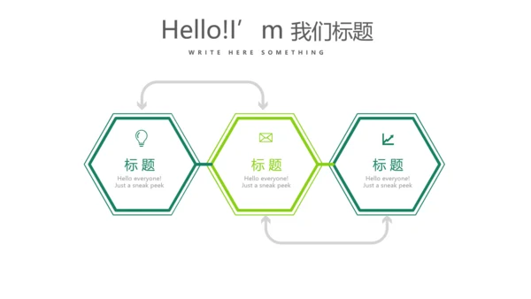 绿色公司产品介绍宣传通用PPT动态模板
