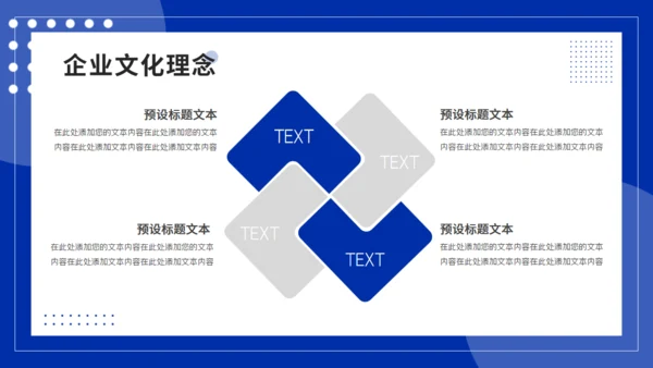 克莱茵蓝新员工入职培训会通用PPT模板