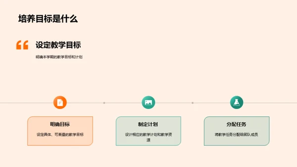 教学团队实践与展望