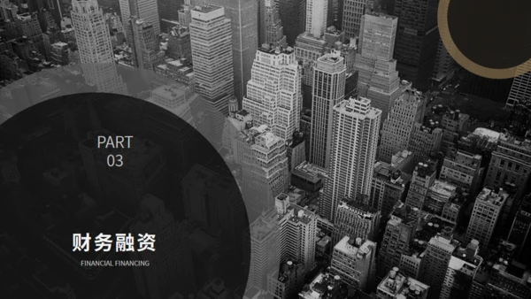 黑金欧美风商业计划书通用PPT模板
