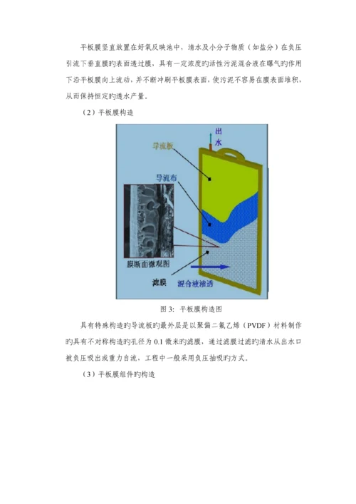 150吨AO+MBR污水处理专题方案.docx