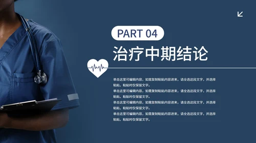 简约实景高级医护医学病例治疗临床报告PPT模板
