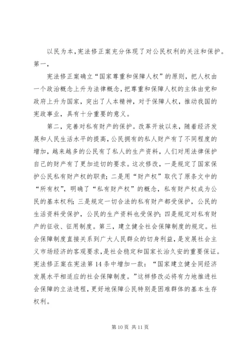 学习宪法的心得体会.docx