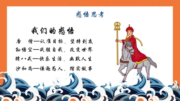 西游记名著导读通用PPT模板