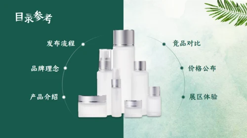 绿色护肤产品_化妆品自然原生态通用PPT