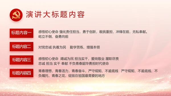 社区民主生活会学习主题动态PPT