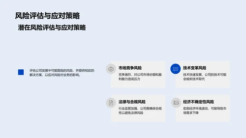 IT融资策略报告PPT模板