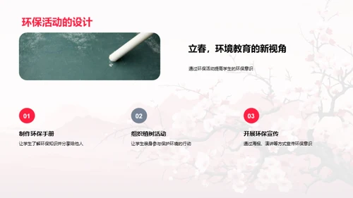 立春节气与环保教育