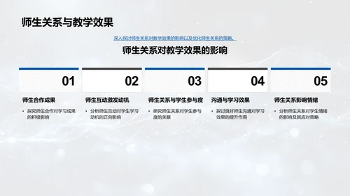 优化师生关系策略