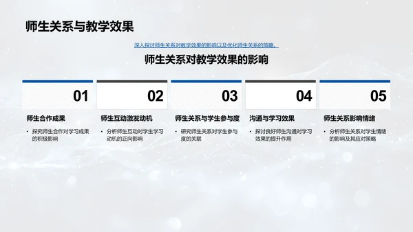 优化师生关系策略