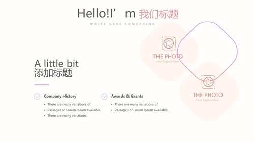 简约时尚室内设计宣传动态PPT模板