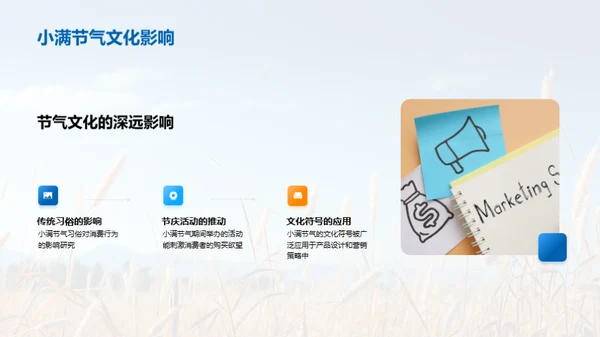 把握小满营销势头