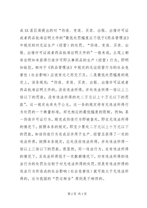 《药品管理法》学习体会 (4).docx