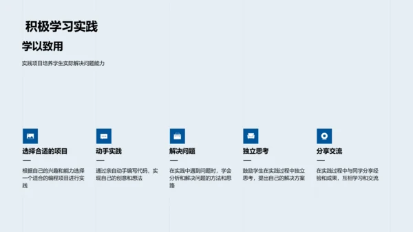 探索编程世界PPT模板