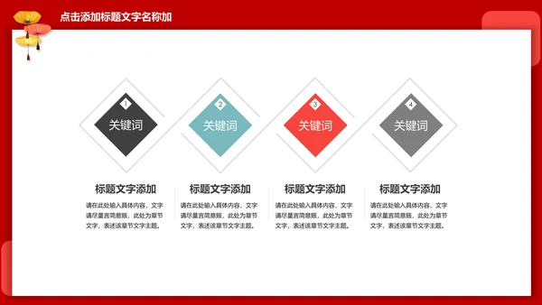 端年节糯米粽子通用PPT模板