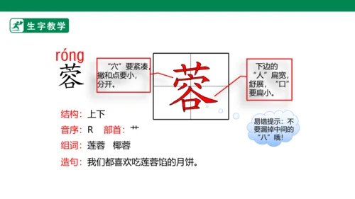 22 古诗三首 生字动画课件