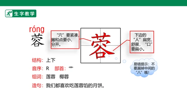 22 古诗三首 生字动画课件