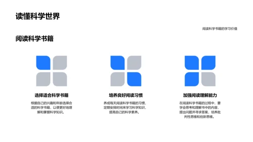 科学原理普及PPT模板