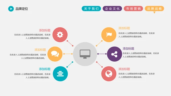 精品大气企业宣传市场营销战略