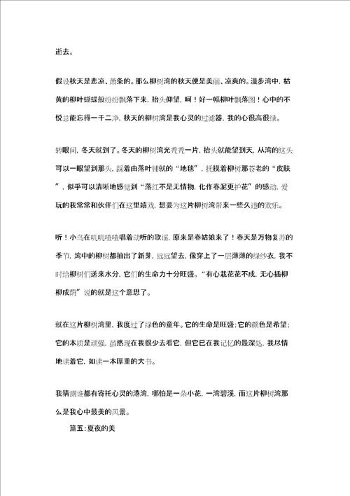 少年不知愁滋味作文少年不知愁滋味5篇