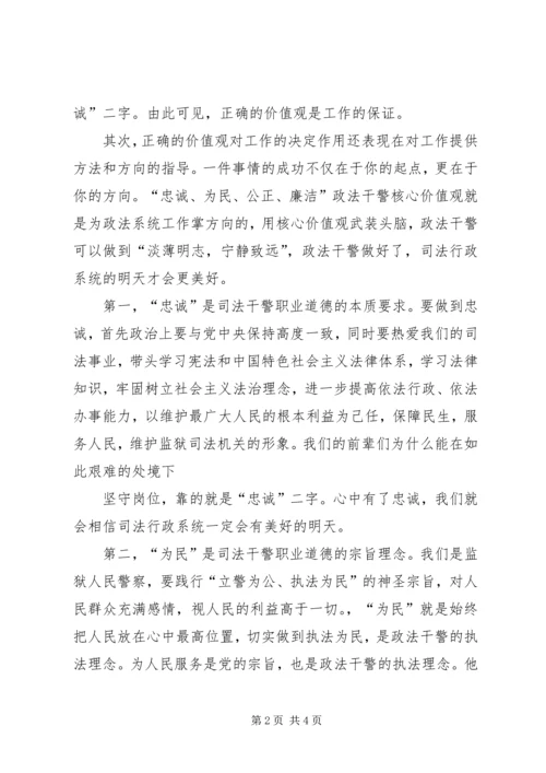 核心价值观学习体会_1.docx