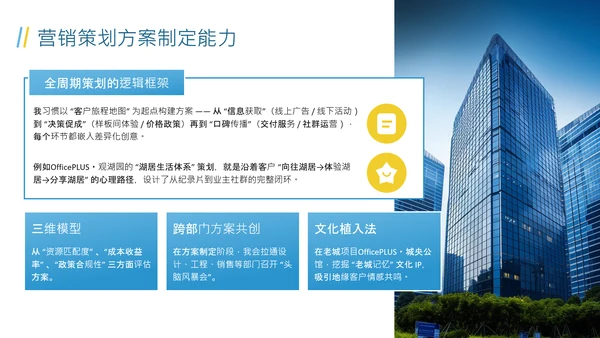 蓝色商务风述职报告PPT