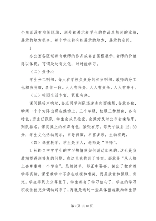 聊城学习所见所闻所感五篇.docx