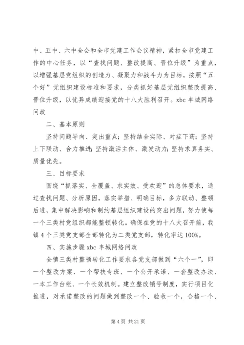 ：3关于XX社区党支部整顿转化的工作方案[共5篇].docx