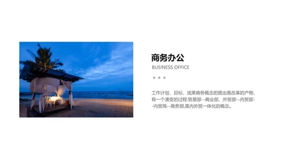 简约图文风企业商务办公宣传PPT图文页