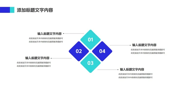蓝色科技风运营工作述职报告PPT模板