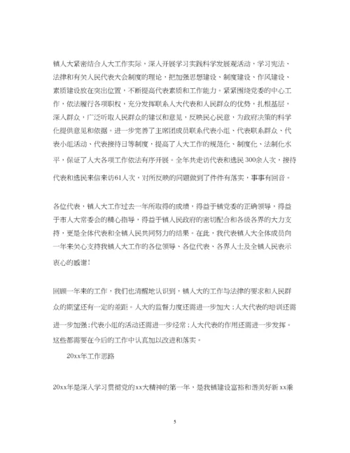 2023年乡镇人大工作报告怎么写.docx