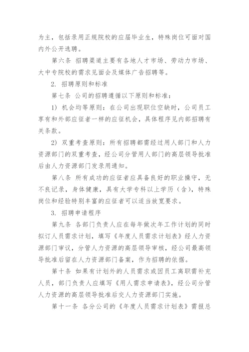 员工招聘管理制度.docx