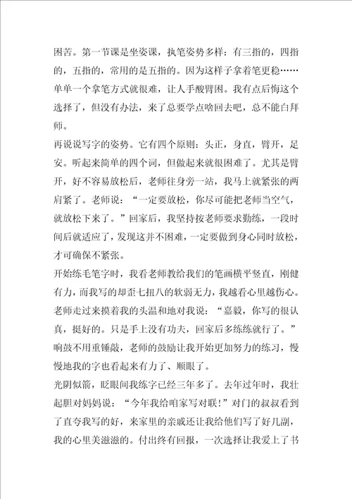 关于无悔高二作文5篇