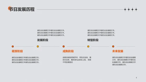灰色创意情人节研究报告PPT