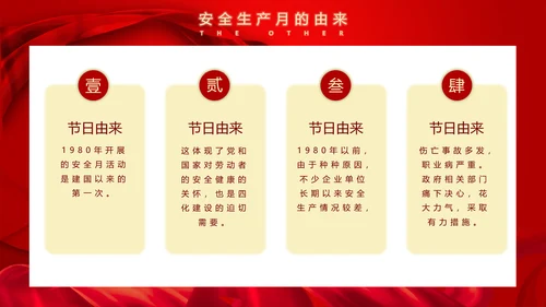 安全生产月安全第一PPT课件模板