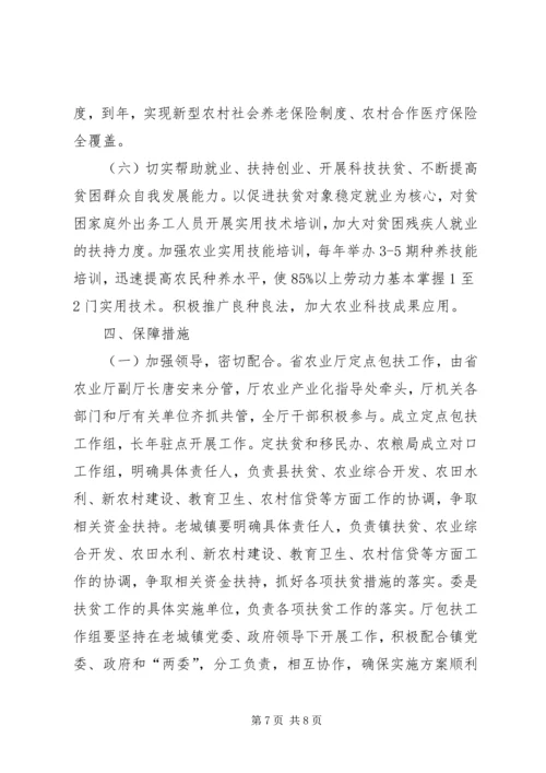 扶助老城镇工作规划.docx