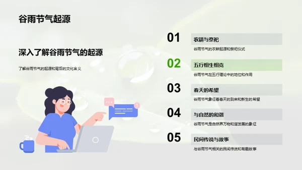 把握谷雨 营销新策略