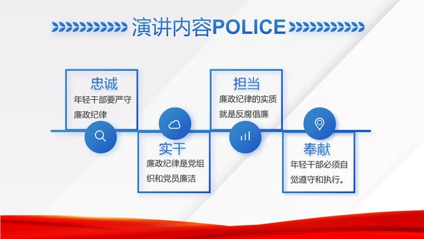 蓝色大气司法警察公安工作汇报动态PPT模板