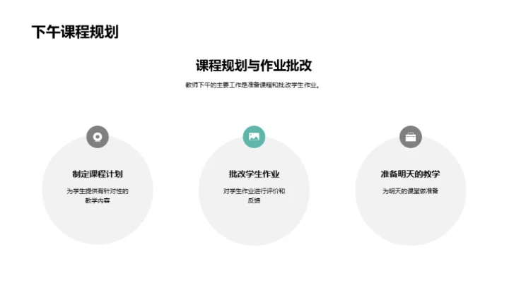 教师生涯的一天