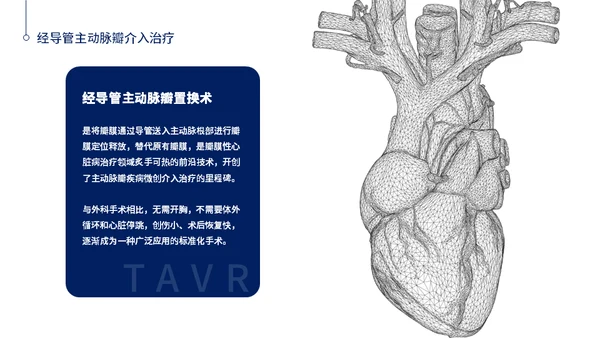 心脏瓣膜病介入治疗通用PPT模板